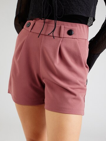 JDY Regular Pleat-front trousers 'Geggo' in Pink