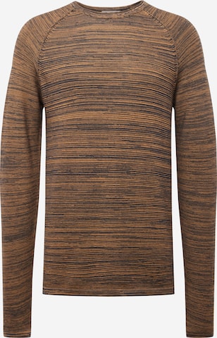 GARCIA Sweater in Brown: front