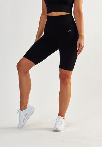 BeShaped Regular Sporthose 'Body Boost' in Schwarz: Vorderseite