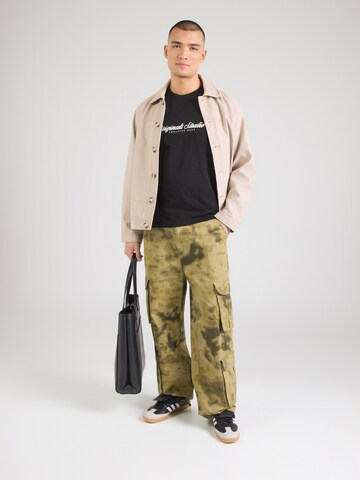 JACK & JONES Koszulka 'JORMONTAUK' w kolorze czarny