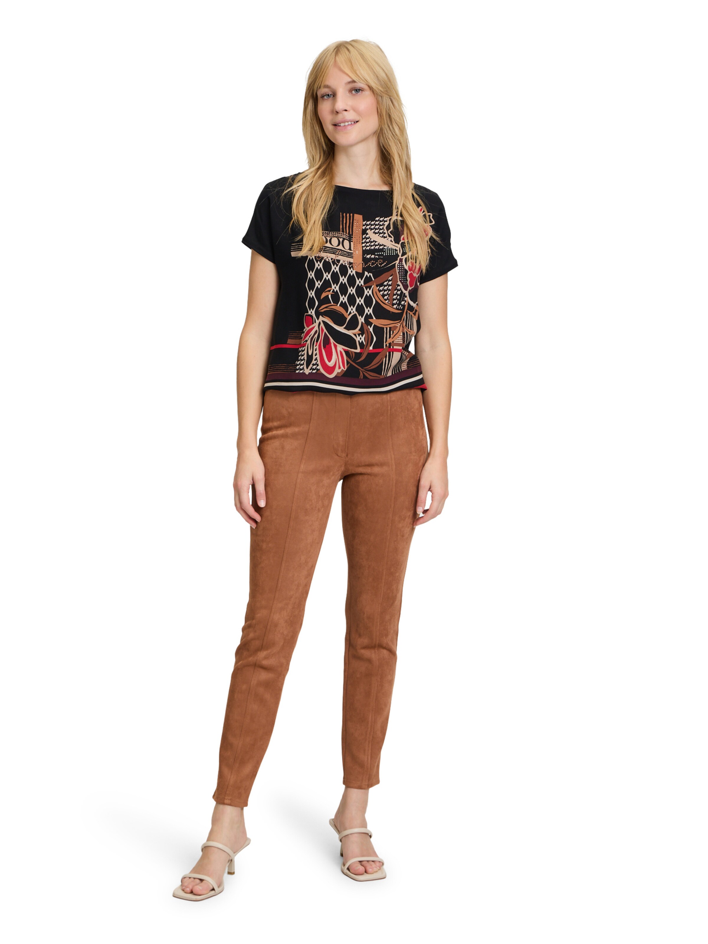 Betty Barclay Slimfit Basic-Hose Slim Fit in Braun