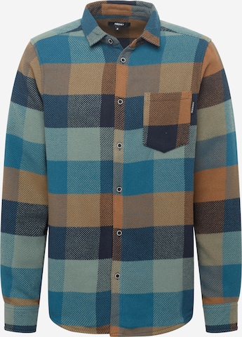 Iriedaily Button Up Shirt 'Young Fella' in Blue: front