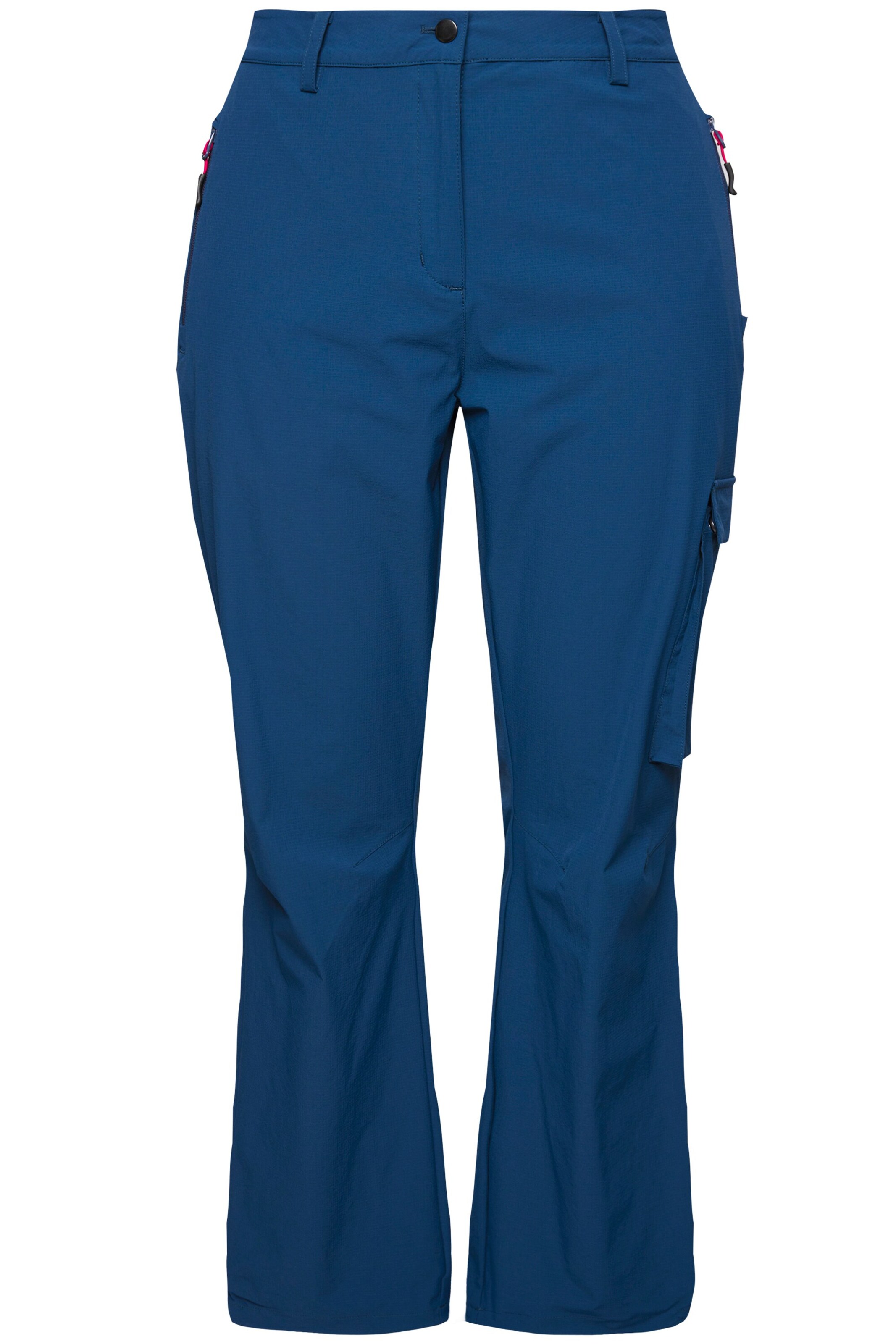 Bootcut Pantalon fonctionnel Ulla Popken en bleu : devant