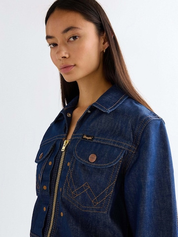 WRANGLER Between-Season Jacket 'Super Wrangler' in Blue