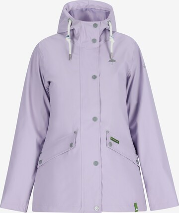 Veste fonctionnelle Schmuddelwedda en violet : devant