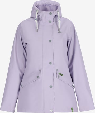 Schmuddelwedda Performance Jacket in Purple: front