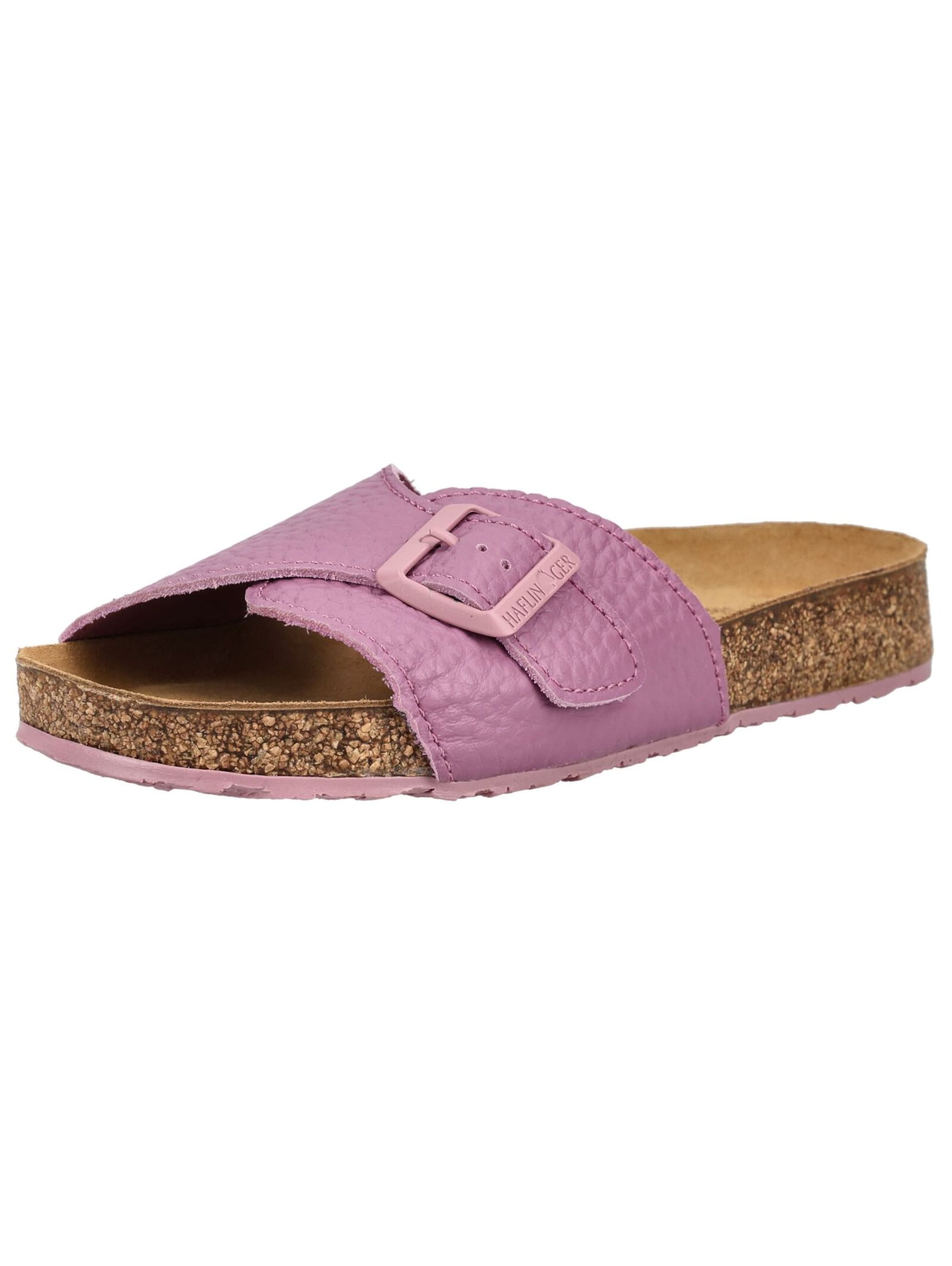 HAFLINGER Mule in Pink: front