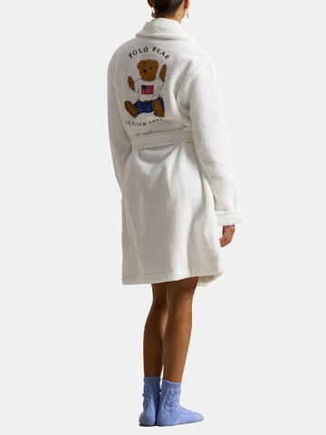 Polo Ralph Lauren Bathrobe short ' Short Bathrobe - Iconic Bear ' in White