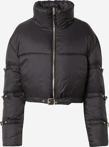Hoermanseder x About You Winter Jacket 'Hetty' in Black: front