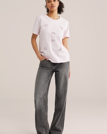 WE Fashion Póló - rózsaszín