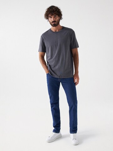 Coupe slim Jean Salsa Jeans en bleu