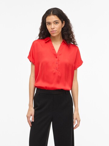 VILA Blouse 'VIEnna Ravenna' in Red: front