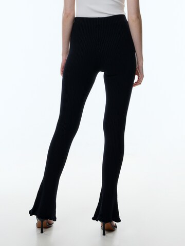 EDITED Flared Trousers 'Aliena' in Black