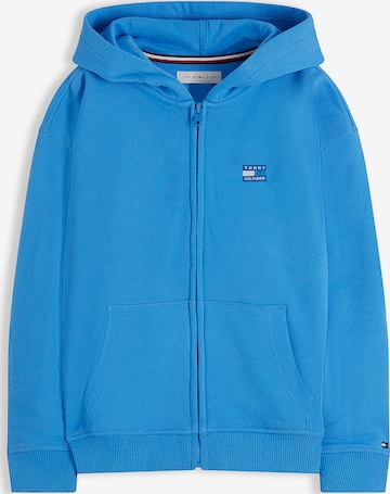 TOMMY HILFIGER Sweatjacke in Blau: Vorderseite