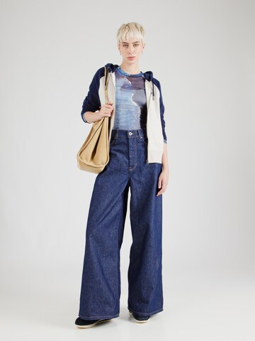 Superdry Sweatjacke 'Essential' in Blau