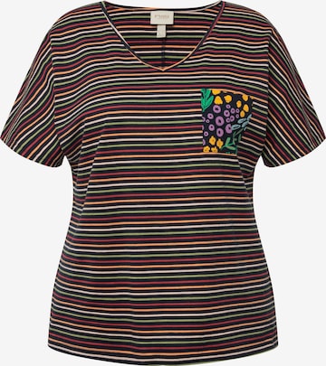 Ulla Popken Pajama Shirt in Mixed colors: front