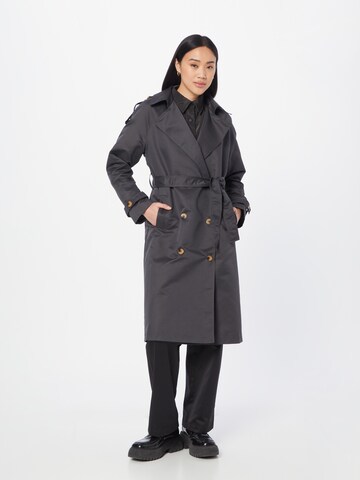 Trendyol Between-seasons coat in Grey: front