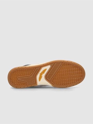 PME Legend Låg sneaker 'Porter sneaker in waxed leather' i brun