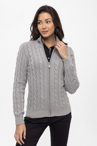 Cardigan Felix Hardy en gris : devant