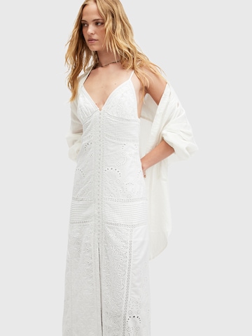Rochie 'DAHLIA' de la AllSaints pe alb