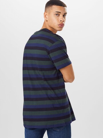 T-Shirt 'College' Urban Classics en bleu