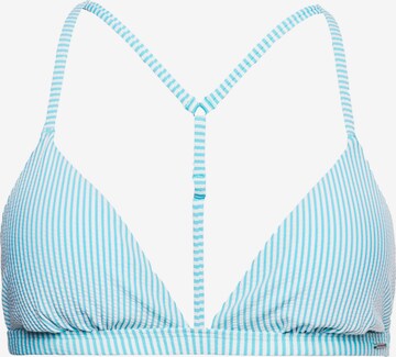 Triangle Hauts de bikini Superdry en bleu : devant