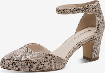 Décolleté di Tamaris in beige: frontale