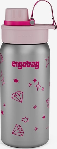 ergobag Drinking Bottle 'Trinkflasche Edelstahl Trinkflasche' in Pink: front