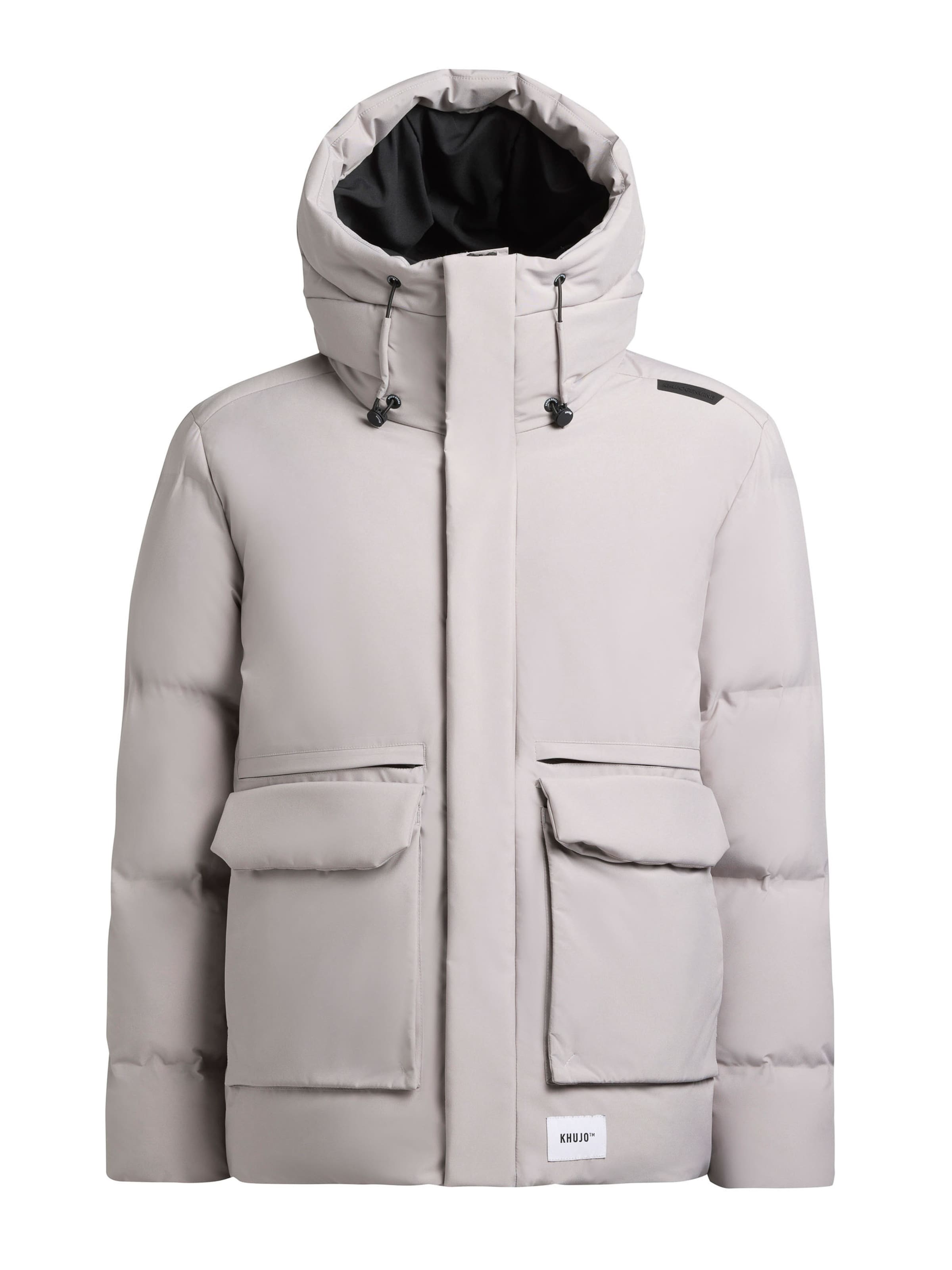 khujo Winter jacket 'Dave' in Grey: front