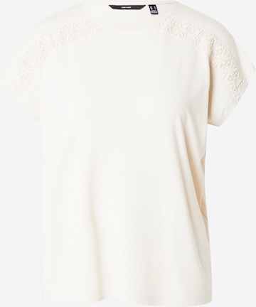 VERO MODA Футболка 'VMGINA' в Бежевый: спереди