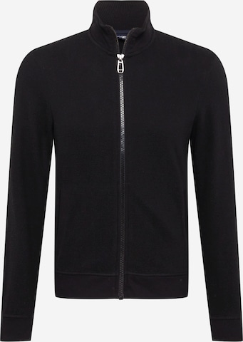 JOOP! Jeans Sweatjacke 'Amelios' in Schwarz: predná strana