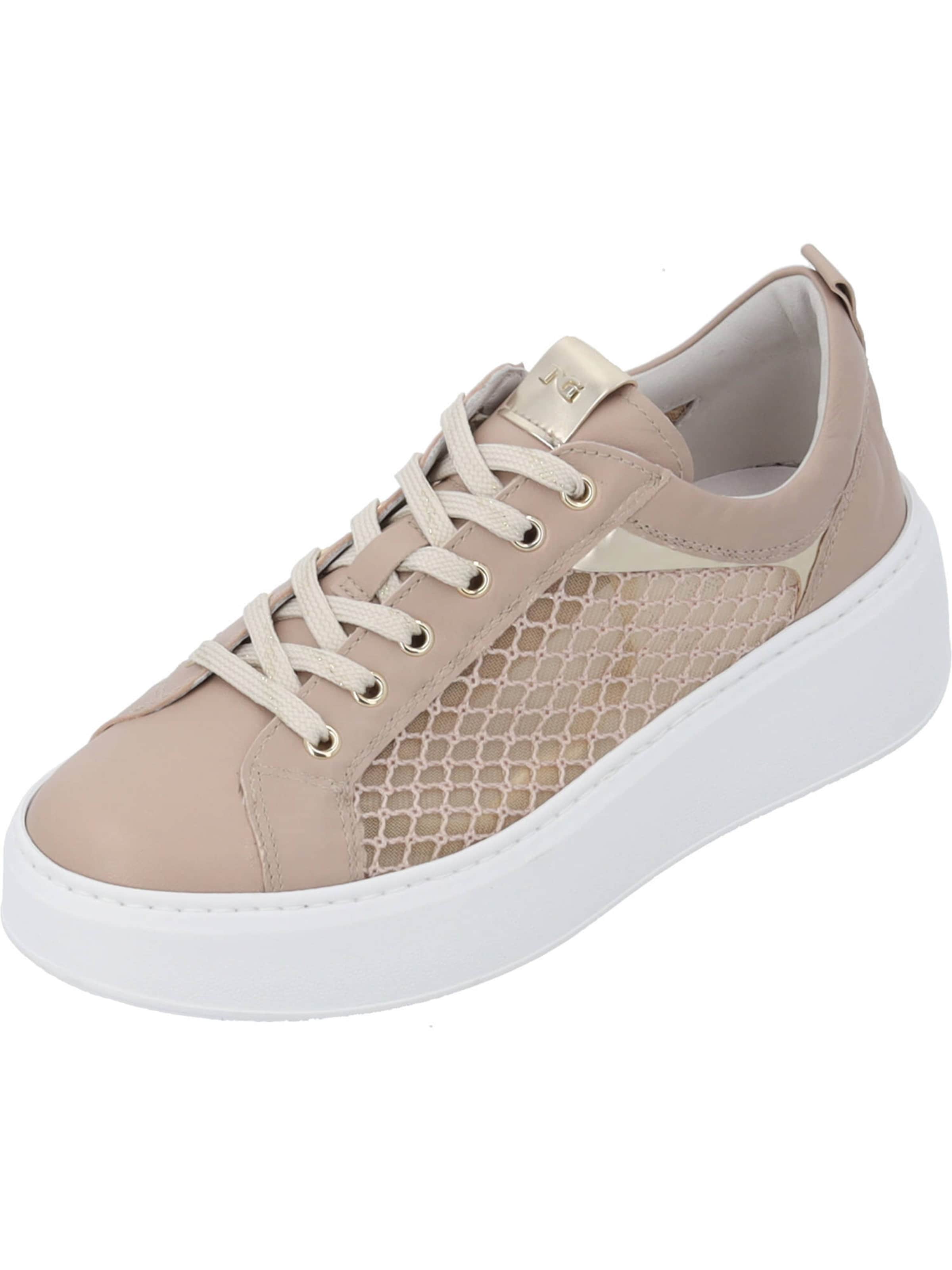 Nero Giardini Platform trainers in Beige: front