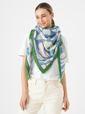 Foulard CODELLO en bleu : devant