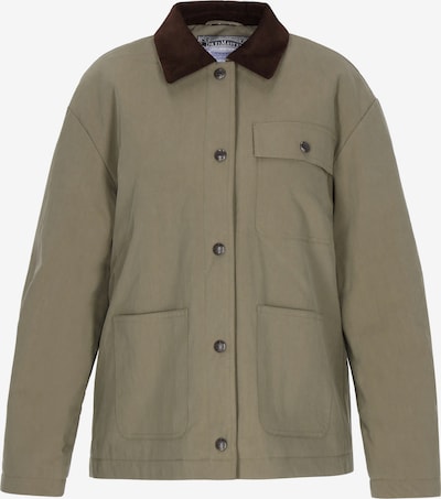 DreiMaster Vintage Veste mi-saison en olive, Vue avec produit