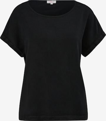 T-shirt s.Oliver en noir : devant