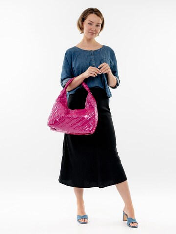 Emily & Noah Shoulder Bag 'E&N Belinda' in Pink: front