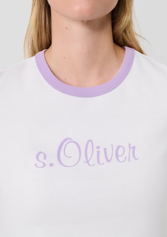 s.Oliver - Camisa em roxo