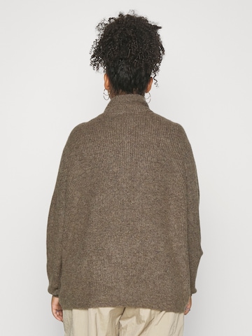 Vero Moda Curve Sweater 'VMCPLAZA' in Brown