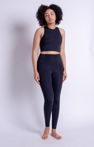 Girlfriend Collective Bustier Sports-BH 'Dylan' i blå