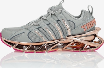 Baskets basses Plein Sport en gris : devant