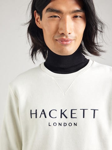 Hackett London Sweatshirt 'HERITAGE' in Weiß