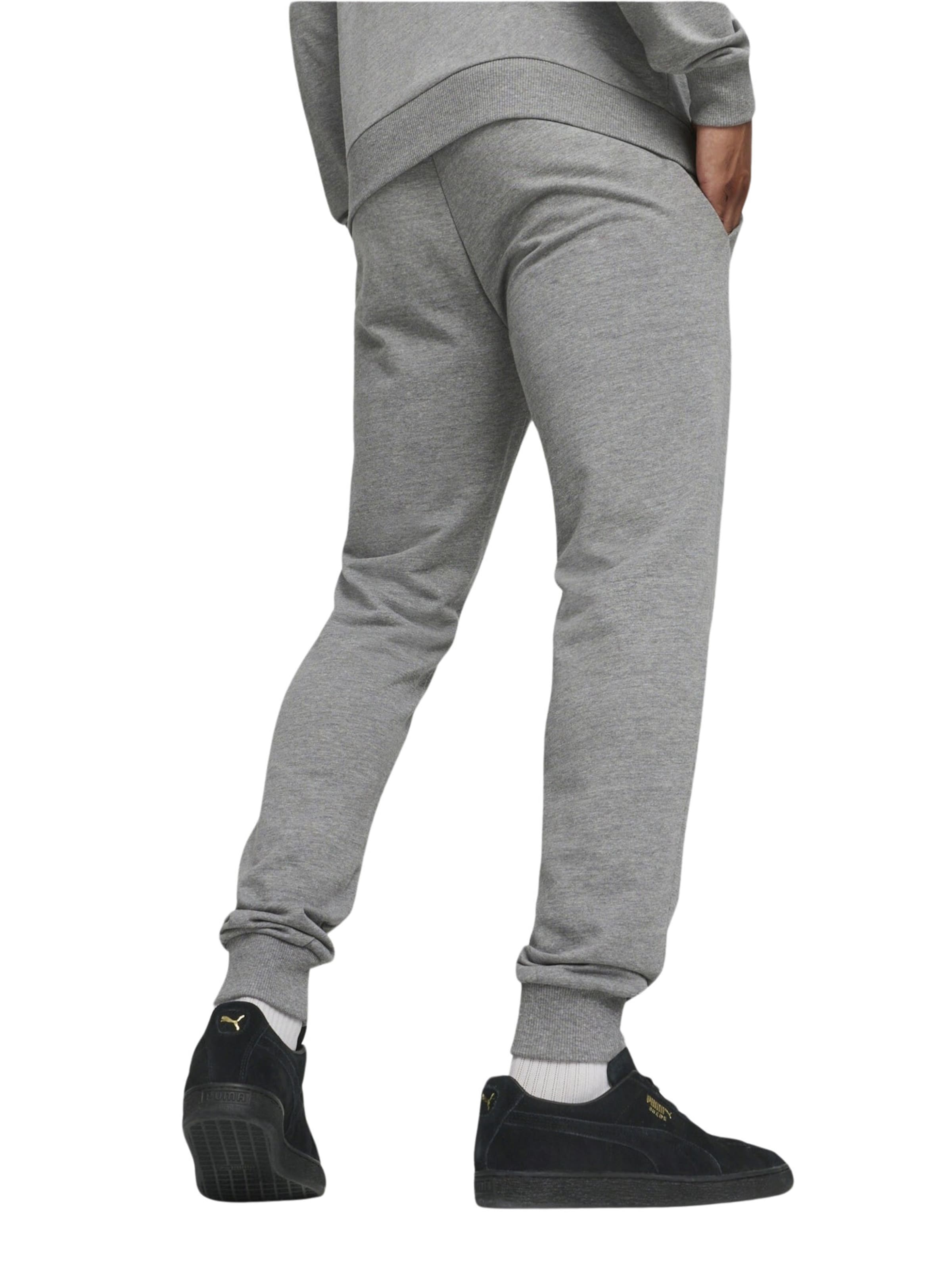 Tapered Pantaloni sportivi 'Team Goal' di PUMA in grigio