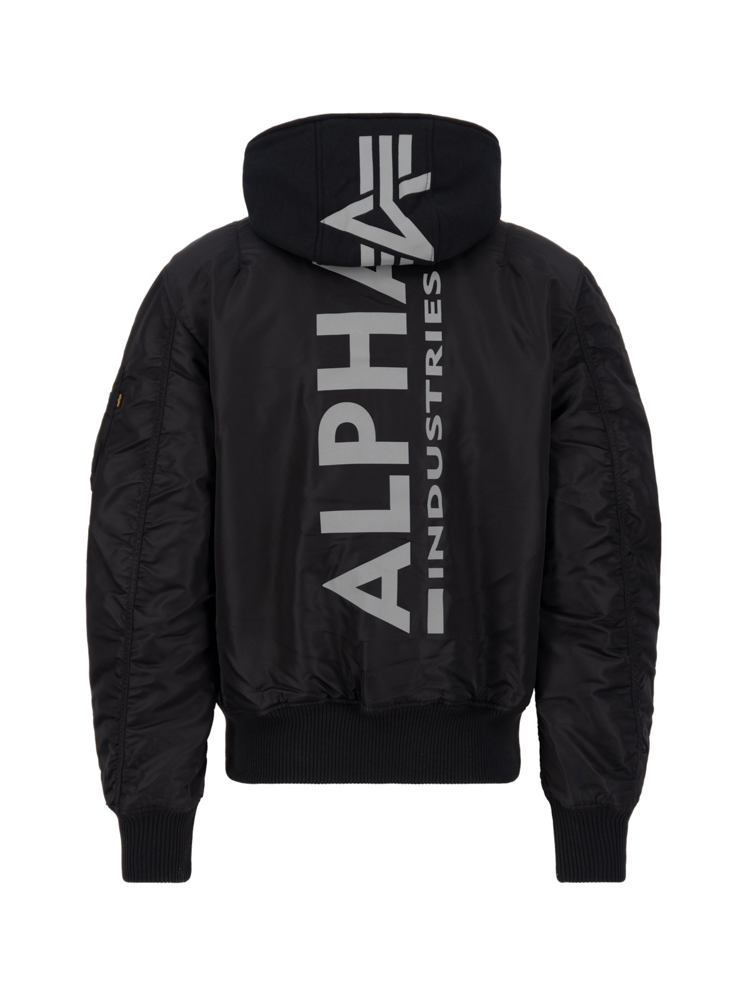 Veste mi-saison ALPHA INDUSTRIES en noir