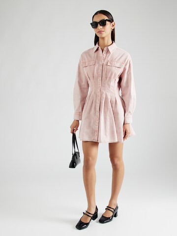 MICHAEL Michael Kors Платье-рубашка в Ярко-розовый