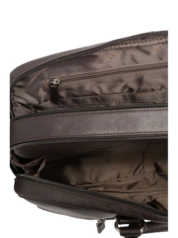 Hexagona Handbag 'Confort Business' in Brown