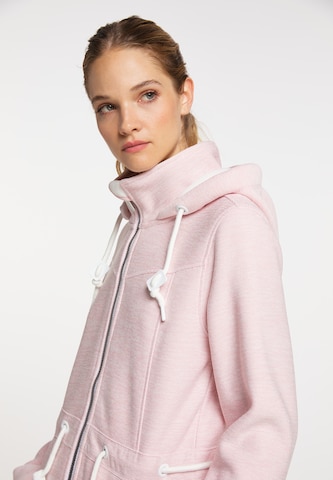 ICEBOUND Knitted Coat in Pink