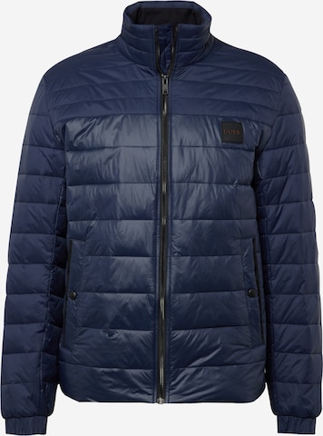 BOSS Orange Between-season jacket 'Oden' in Blue: front