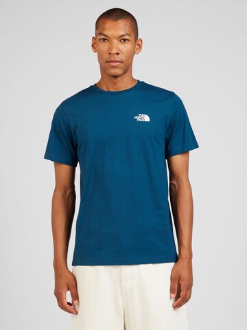 THE NORTH FACE Shirt 'SIMPLE DOME' in Blue: front