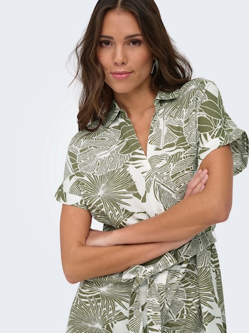 ONLY - Vestido camisero 'ONLJAKIRI' en blanco