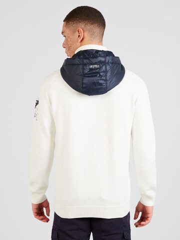 CAMP DAVID Pullover in Weiß